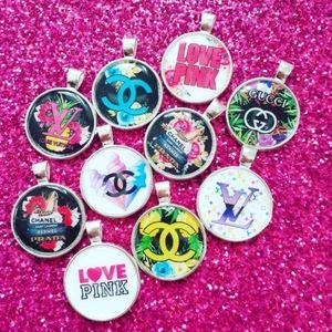 Set of 10 Designer Inspired Charms